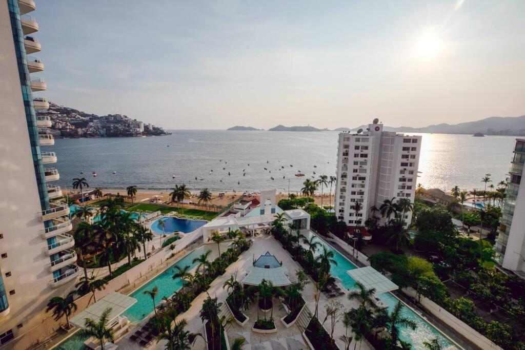 Luxury Apartment In Front Of Acapulco Beach Exteriér fotografie