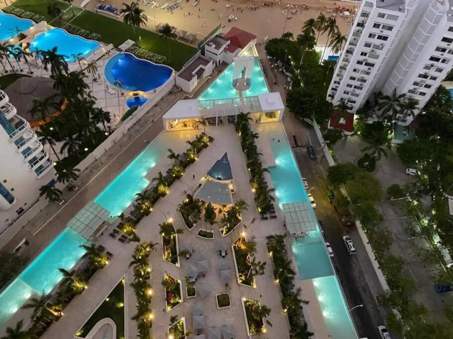 Luxury Apartment In Front Of Acapulco Beach Exteriér fotografie